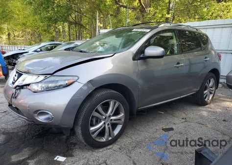 2009 Nissan Murano S z USA, uszkodzony, nr VIN JN8AZ18WX9W116801